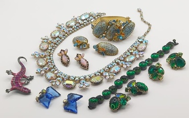 FASHION JEWELRY; Costume Jewelry With Multi-Colored Stones