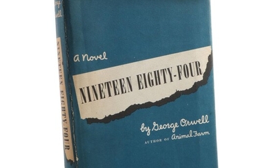 First American Edition "Nineteen Eighty-Four" by George Orwell, 1949