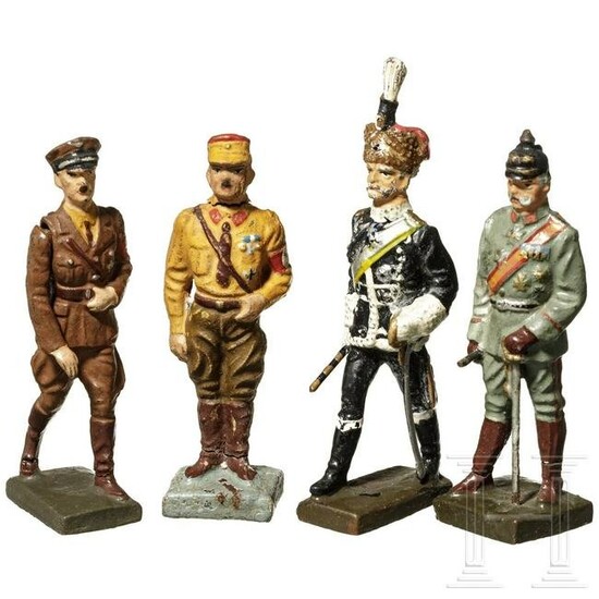 Four Lineol personality figures - SA-Stabschef Ernst
