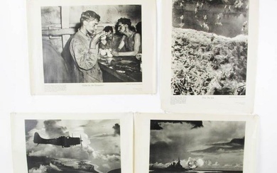 Four Original Photos of WWII US Navy Photos