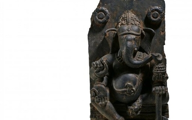 Four armed Orissa Ganesha