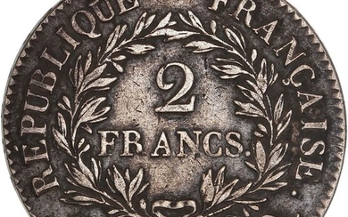 France. Napoléon I (1804-1814). 2 Francs An 13-Q, Perpignan