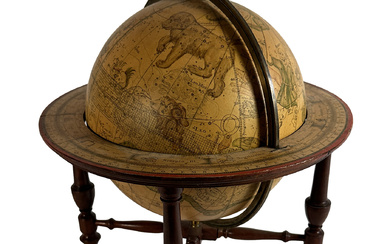GLOBES -- BARDIN, W. The Celestial Globe, accompanying the Geographical...