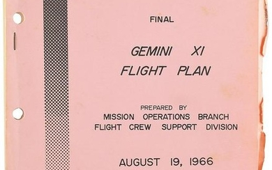 Gemini 11 Flight Plan
