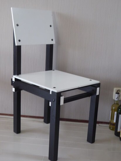Gerrit Rietveld - Rietveld by Rietveld - Chair - Militaire stoel