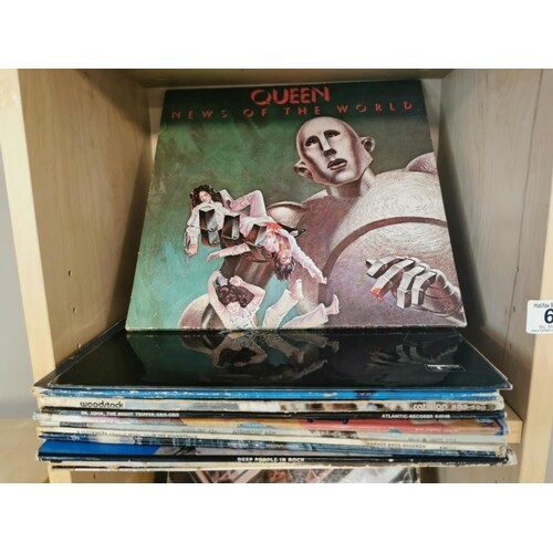 Good Collection of 60's-70's Rock & Blues Vinyl LP Records i...