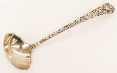 Gorham ''Cluny'' Aesthetic Sterling Punch Ladle 12.5''.