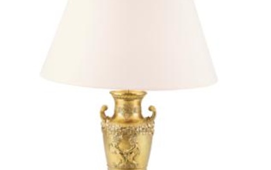 A Large Table Lamp