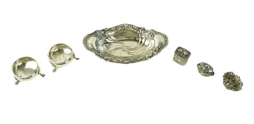 Group of Small Decorative Silver Articles