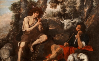 Hendrick van Somer, um 1615 Amsterdam – 1684/ 85 Neapel, Merkur und Argus