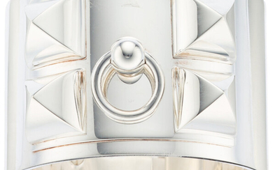 Hermès Sterling Silver Collier de Chien Bracelet Condition: 2...