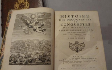 Histoire des découvertes et conquestes des Portugais dans le nouveau monde, Avec des Figures en taille-douce.