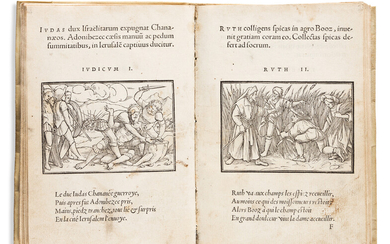 Holbein, Hans (1497-1543) Historiarum Veteris Testamenti Icones ad Vivum Expressae. Lyons: apud Ioannem...