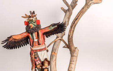 Hopi Eagle Dancer Kachina 1980s [177953]