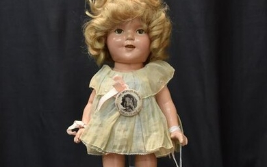 IDEAL SHIRLEY TEMPLE DOLL - 13" TALL