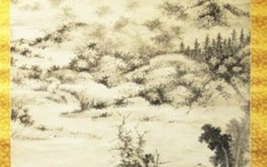 IN THE MANNER OF WU ZHEN, PAINTING OF LANDSCAPE