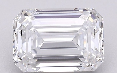 Ideal Loose Diamond - Emerald 1.52ct D VVS1