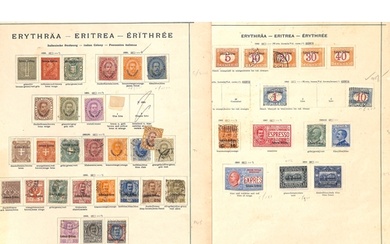 Italian Colonies. 1881-1935 Mint and used collection with is...