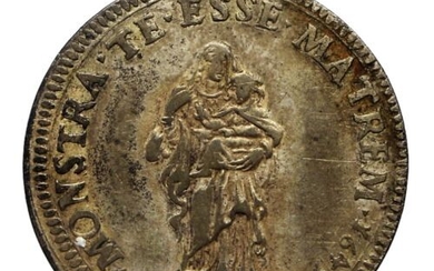Italy, Duchy of Parma, Piacenza and Guastalla. Ranuccio II Farnese 1646-1694. 40 Soldi o Quarantano - Ag - 1649 Piacenza - RR