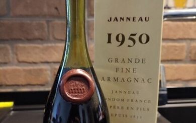 Janneau 1950 - Grande Fine Armagnac Millésime - b. 1980s - 69cl