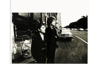 John Lennon and Yoko Ono: Production photographic print for John Lennon Summer of 1980, 1983