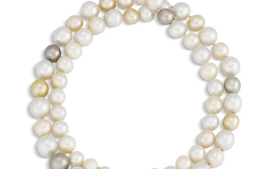 LONG SOUTH SEA PEARL NECKLACE