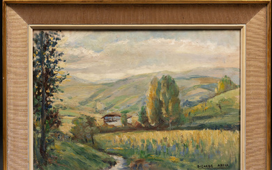 "Landscape of Vera de Bidasoa".