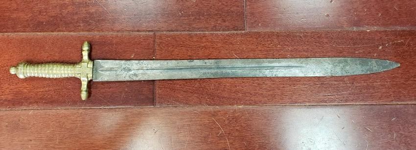 Late 19th Century Swiss Pioneer Short Sword