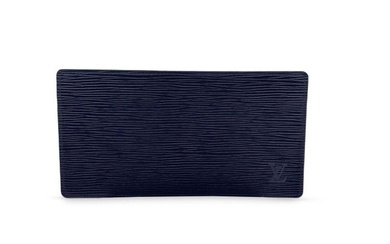 Louis Vuitton - Vintage Black Epi Leather Long Card Wallet Ticket Holder - Women's wallet