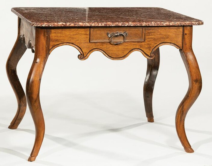 Louis XV-Style Pied de Biche Side Table