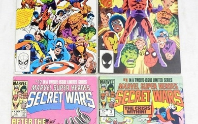 MARVEL SUPER HEROES SECRET WARS #1-#3