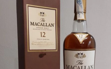 Macallan 12 years old - Original bottling - b. 1990s - 700ml