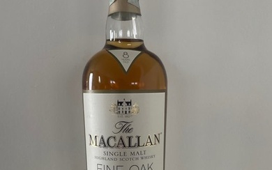 Macallan 8 years old - Fine Oak - Original bottling - b. 2000s - 700ml