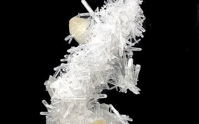 "Mango" quartz Crystals with Halloysite inclusions, 5 cm - 12×6×4 cm - 150 g