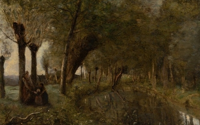 Manner of Jean-Baptiste-Camille Corot