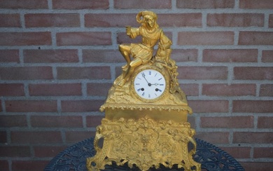 Mantel clock - Louis Philippe - Gilt bronze - 1850-1900