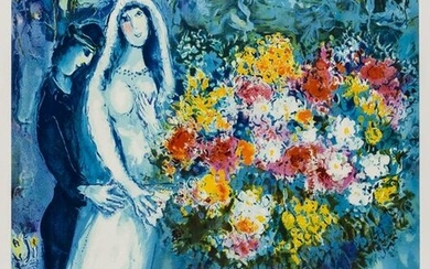 δ Marc Chagall (1887-1985) after. Bridal Bouquet