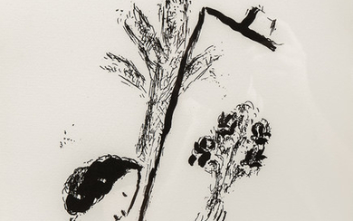 Marc Chagall (Russian/French, 1887-1985) Le bouquet à la main