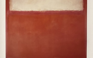 Mark Rothko (after) - Fondation Louis Vuitton Exhibition Poster, 2023