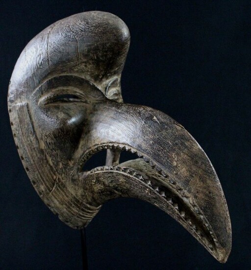 Mask - Wood - Dan - Ivory Coast - 25.5 cm