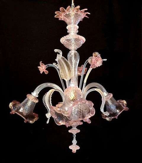Murano Chandelier three arms