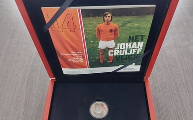 Netherlands. Zilveren kleurenset 2017 Johan Cruijff in originele verpakking