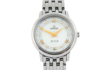 OMEGA - a stainless steel De Ville bracelet watch, 27mm.