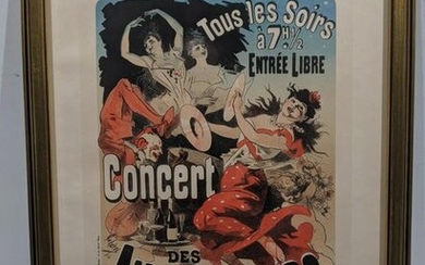 Original L'affiche PL 165 Concert des Ambassadeurs