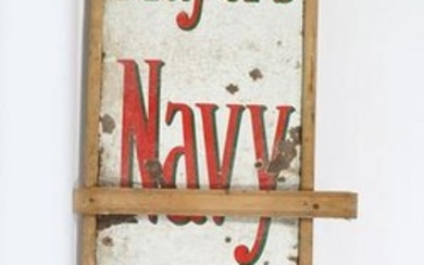 PLAYER'S NAVY CUT CIGARETTES SIGN