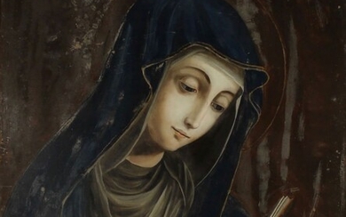 SCUOLA ITALIANA DEL SECOLO XVIII “La Madonna della pazienza" -ITALIAN SCHOOL OF THE XVIII CENTURY...
