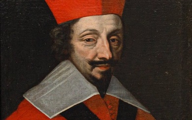 Philippe de Champagne (1602 – 1674), Seguace di - Ritratto del Cardinale Richelieu