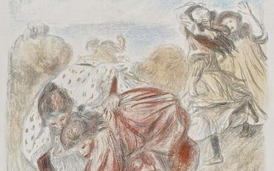 Pierre-Auguste Renoir | Entfants jouant a la balle