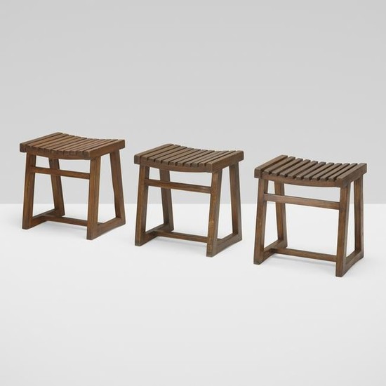 Pierre Jeanneret, Box stools from the Private