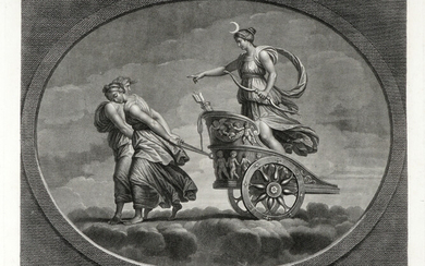 Pietro Fontana (Bassano del Grappa, 1762 - Roma, 1837), Diana e Venere. Giuseppe Bortignoni (Bassano del Grappa 1778-Roma 1860). 1800-1830.